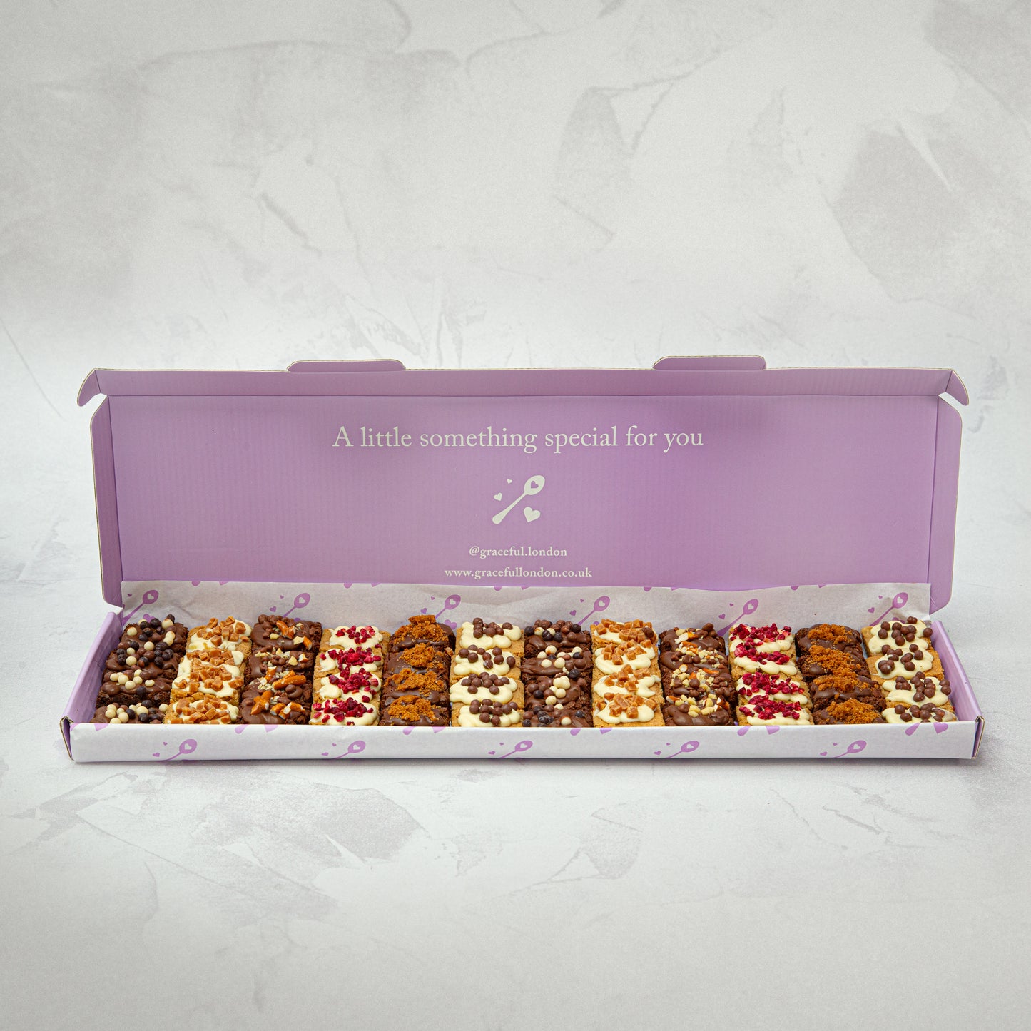Mixed Brownie & Blondie Bites (Large)