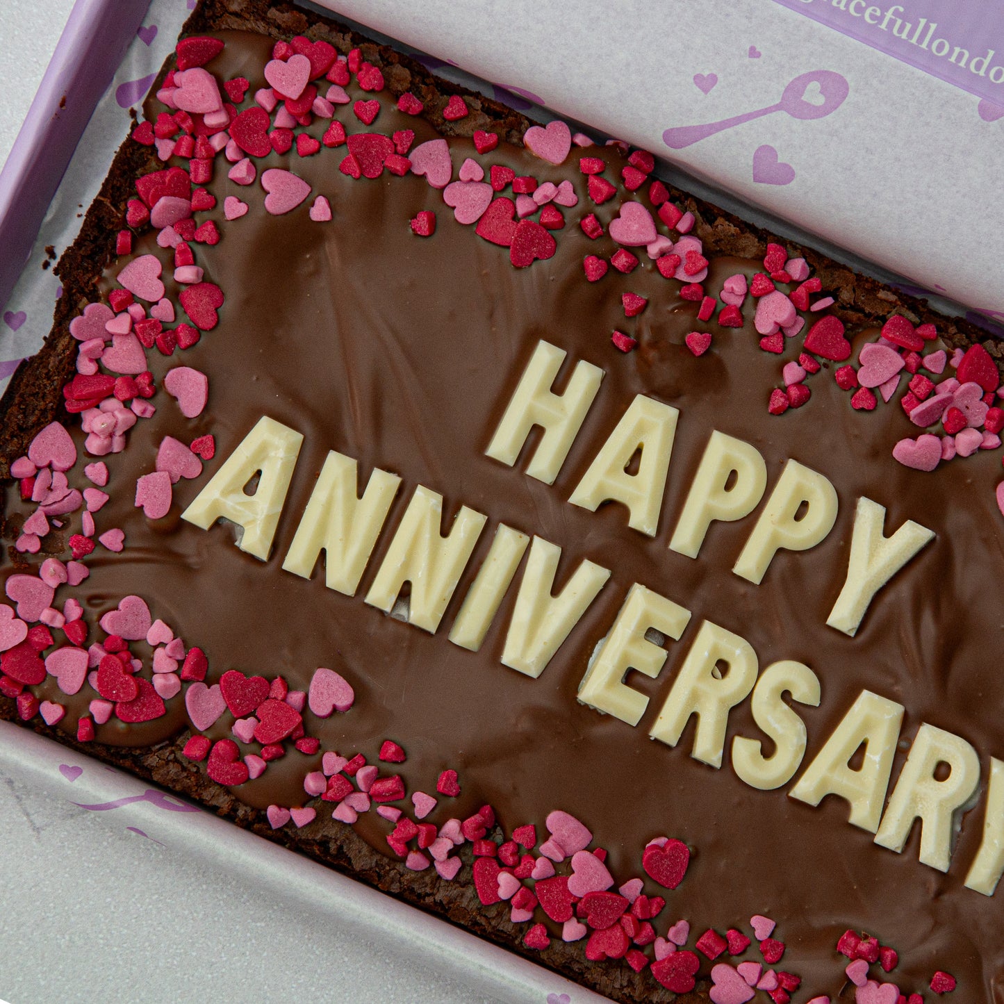Graceful Anniversary Blondie/Brownie Slab (Regular)