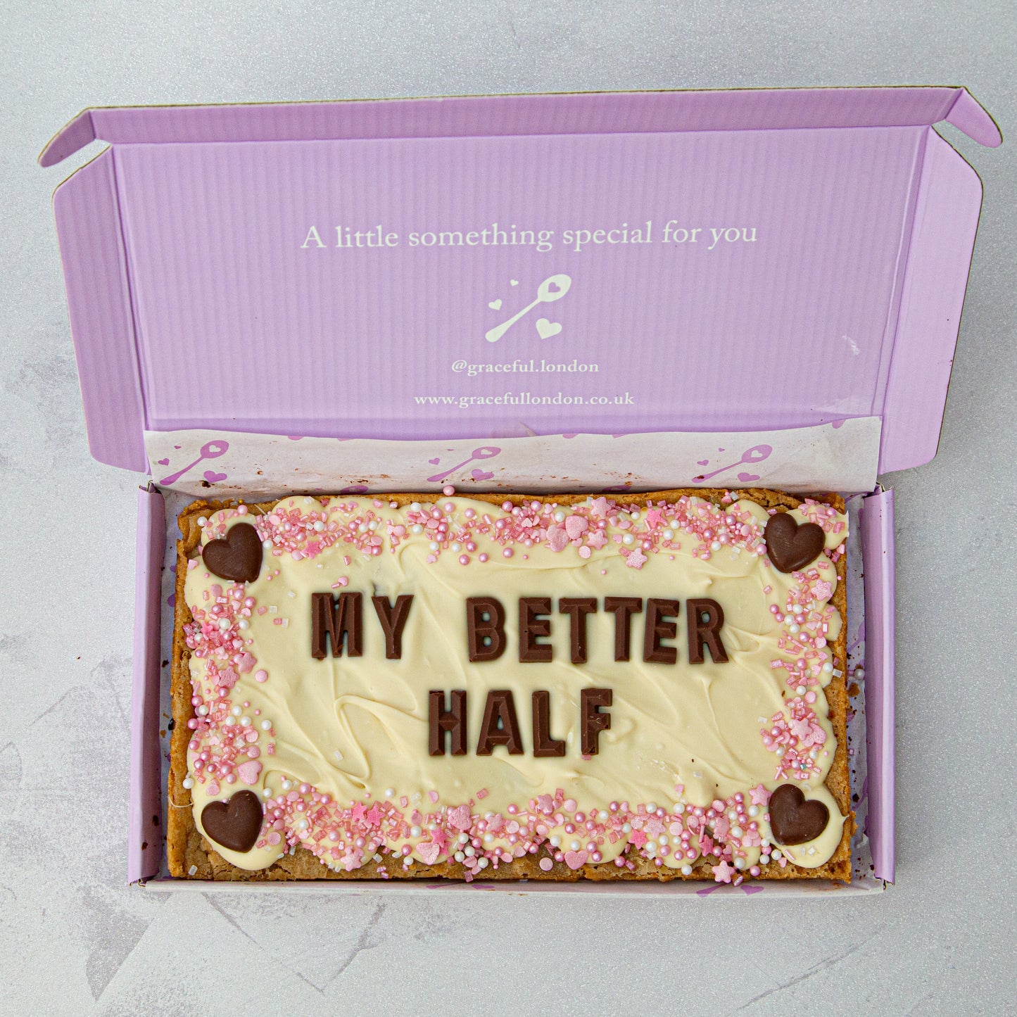 Graceful Anniversary Blondie/Brownie Slab (Regular)