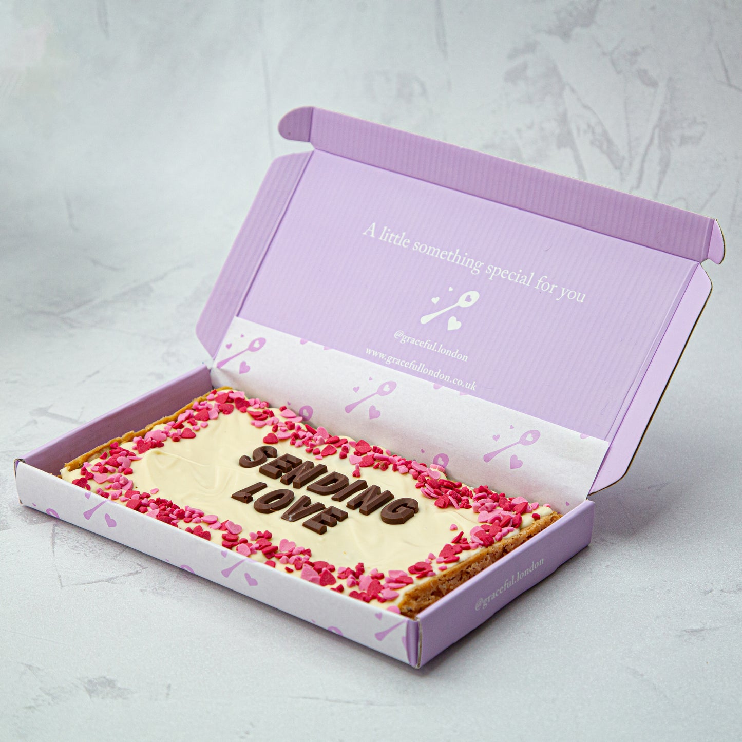 Personalised Thoughtful Blondie/Brownie Slab (Regular)