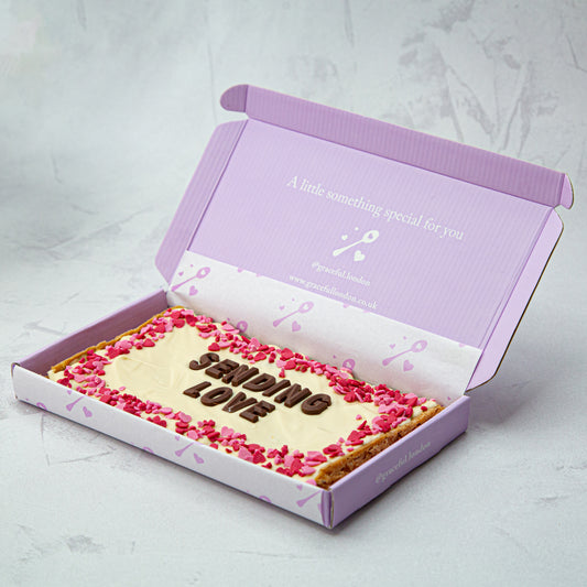 Personalised Thoughtful Blondie/Brownie Slab (Regular)