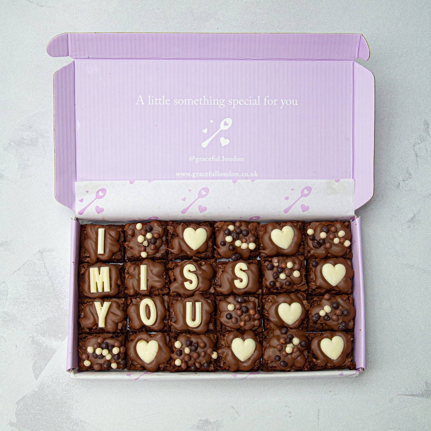 Personalised Brownie Bites (Regular)