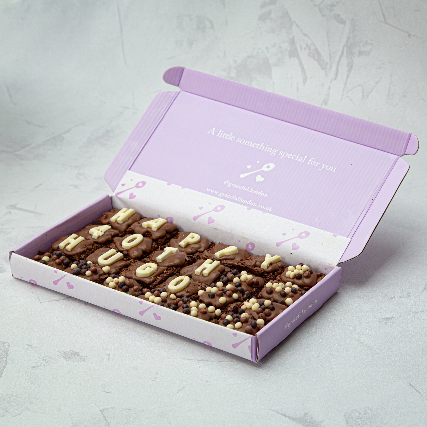 Personalised Brownie Bites (Regular)