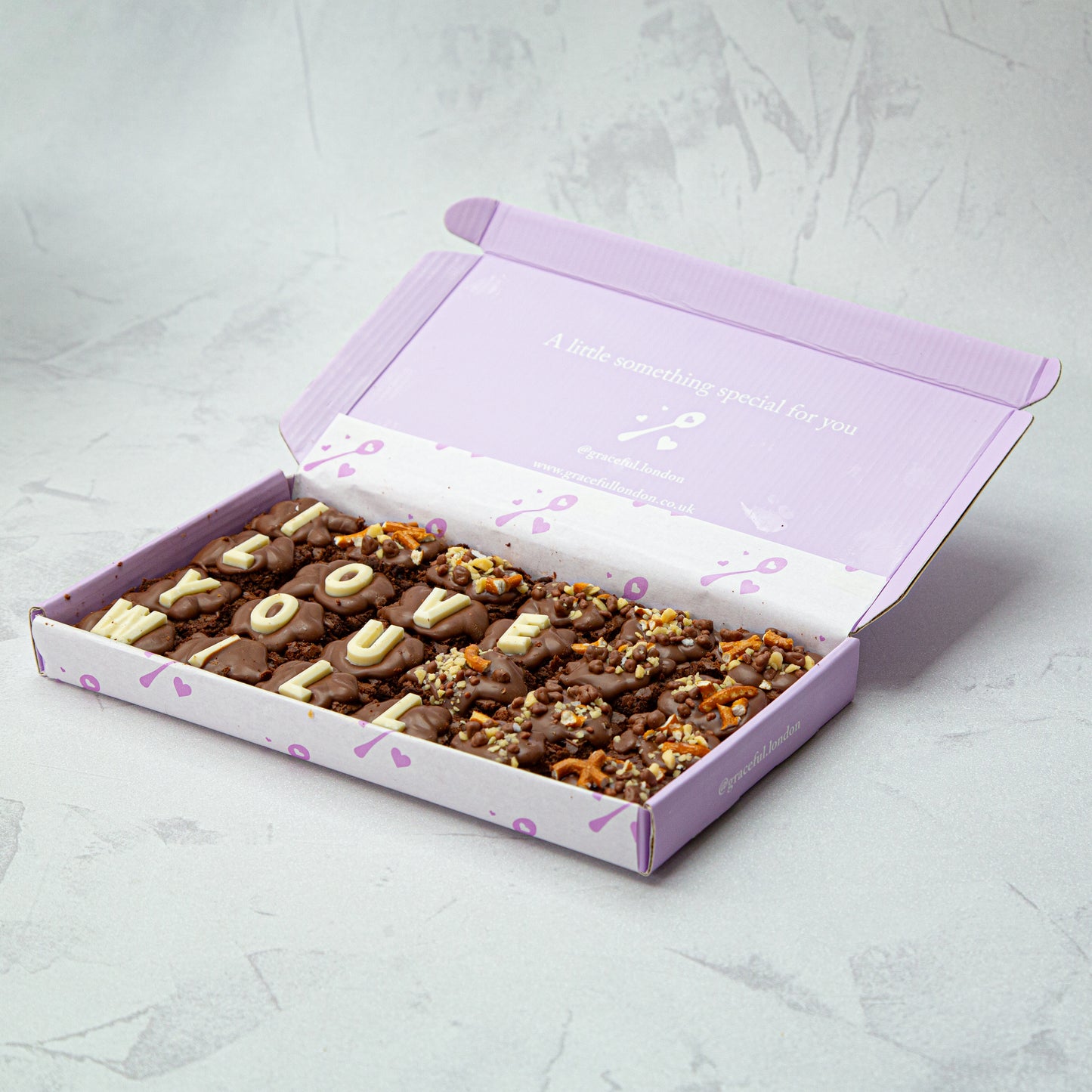 Personalised Brownie Bites (Regular)