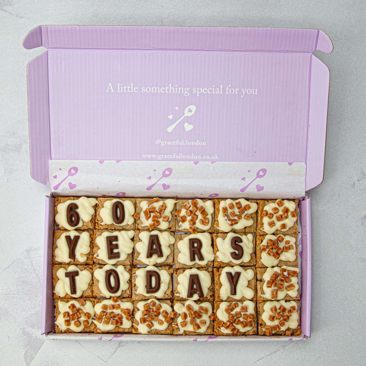 Personalised Blondie Bites (Regular)