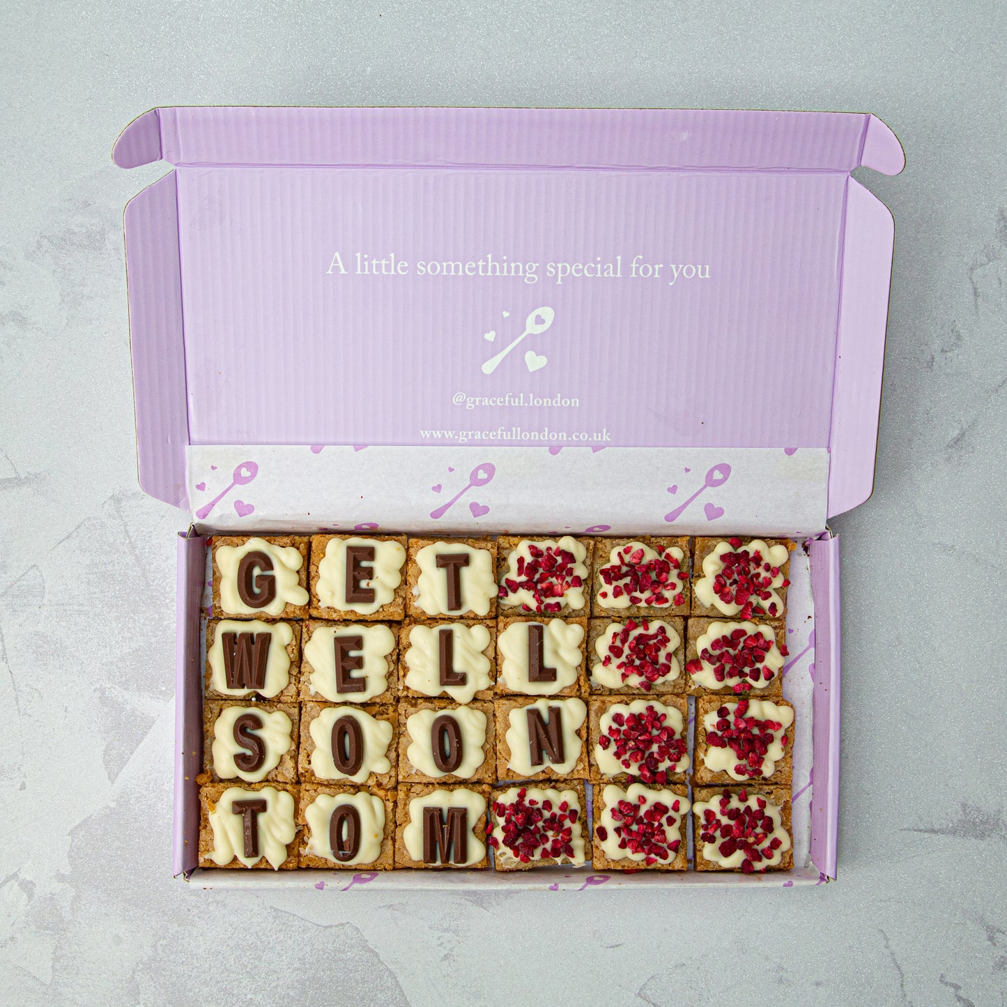 Personalised Blondie Bites (Regular)