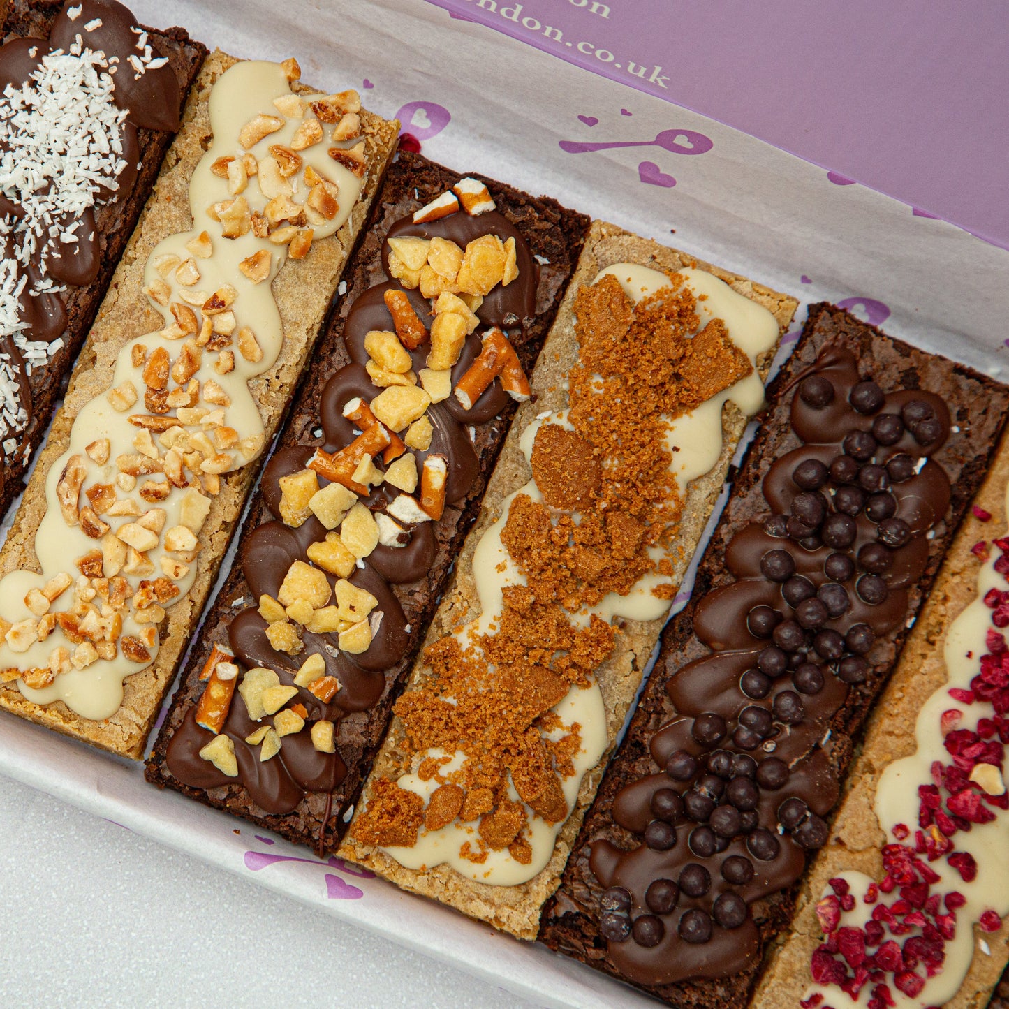 Vegan Mixed Brownie & Blondie Bars (Large)