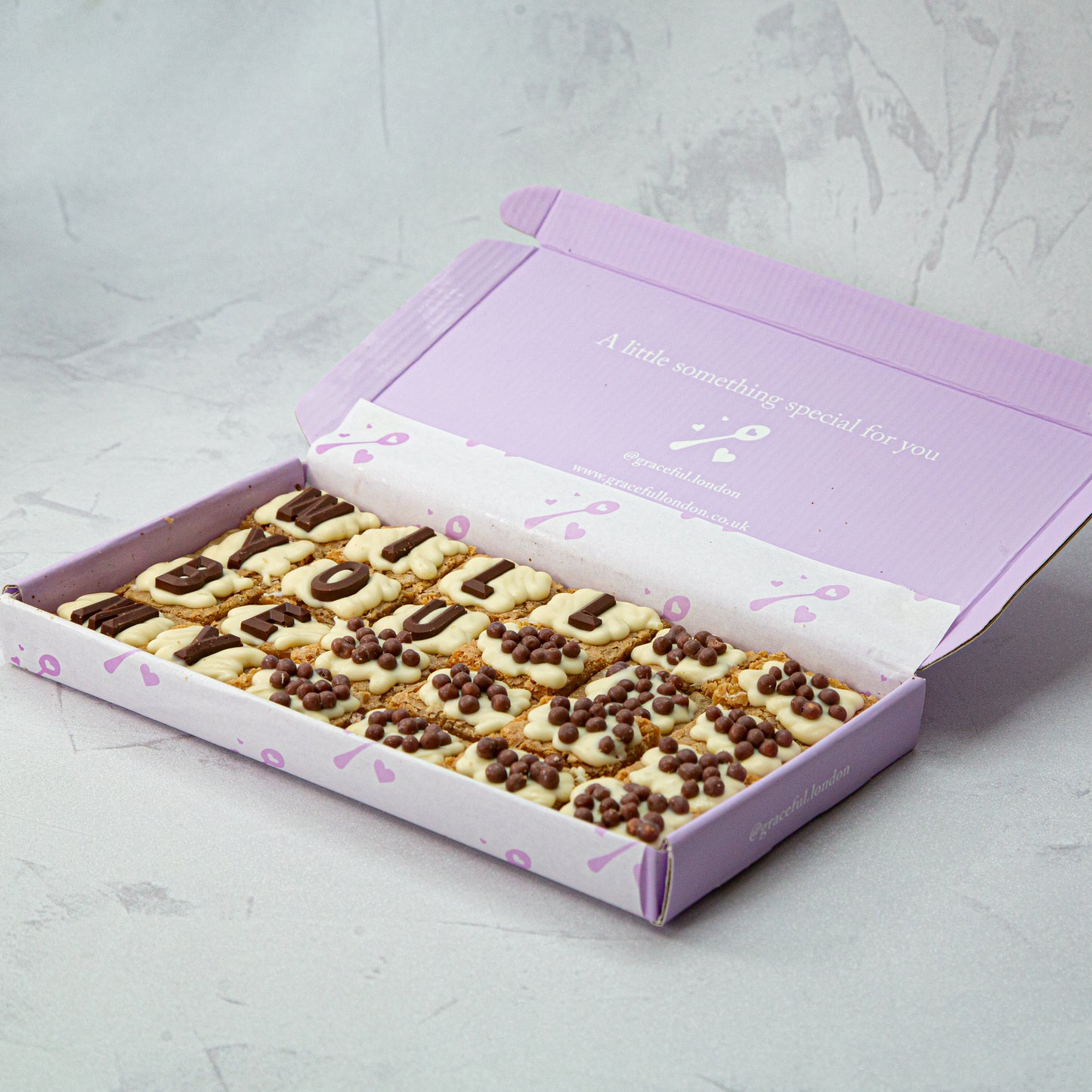 Personalised Blondie Bites (Regular)