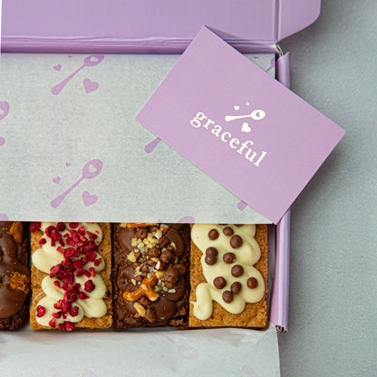 Mixed Brownie & Blondie Bites (Large)
