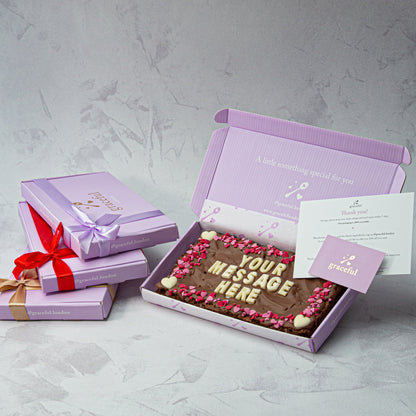 Love Personalised Blondie/Brownie Slab (Regular)